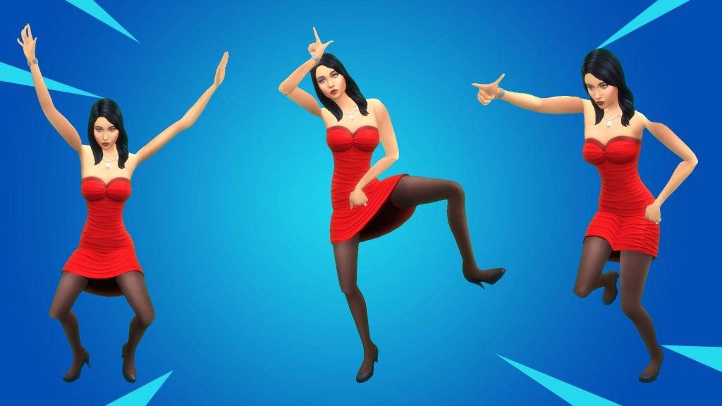 Picture of: Mod The Sims –  Fortnite dances